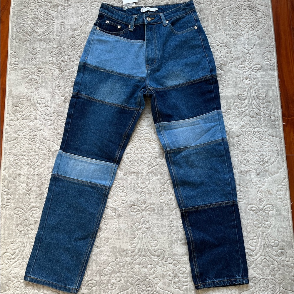 Adika Denim Patchwork Jeans